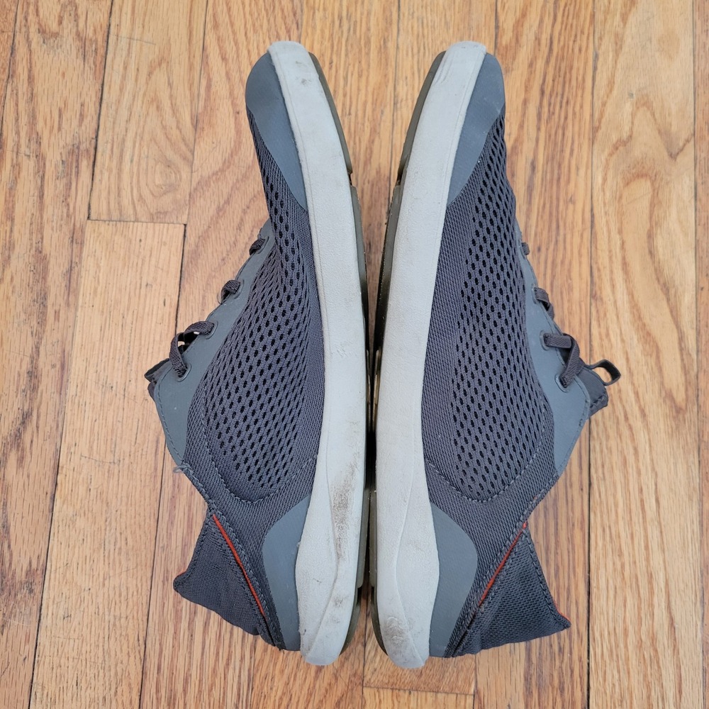 OluKai Moku Pae Gray Mesh Water Shoes Sneakers 9 Summer Comfort Lightweight - Picture 4 of 8